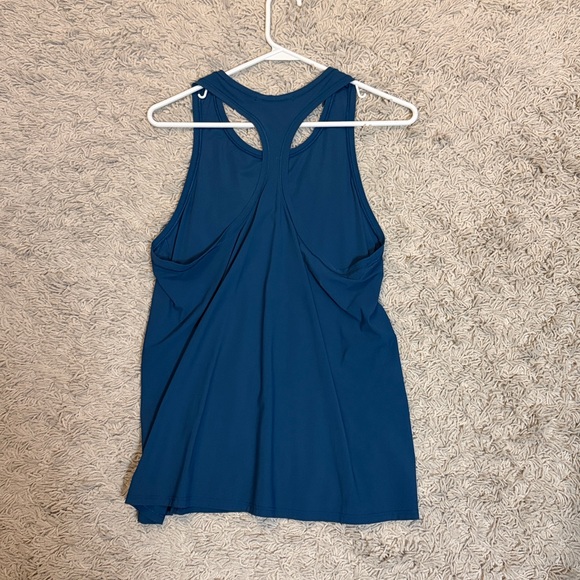 Athleta Deep Blue Racerback Performance Tank - Picture 2 of 6